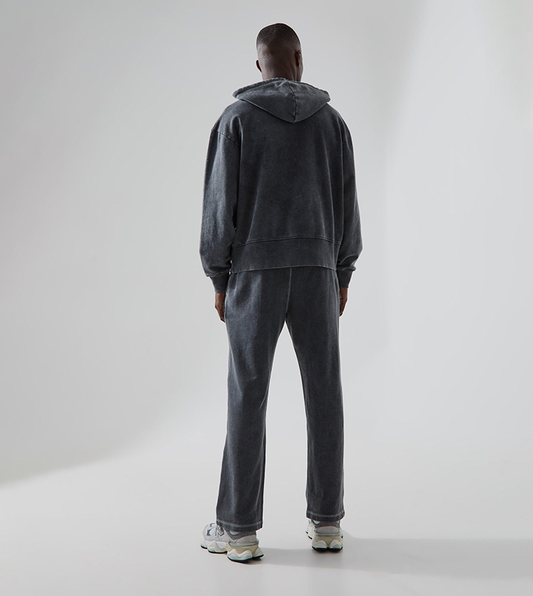 Washed Rest Day Straight Fit Sweatpants