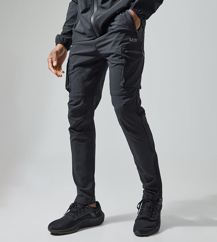 Printed Cargo Joggers