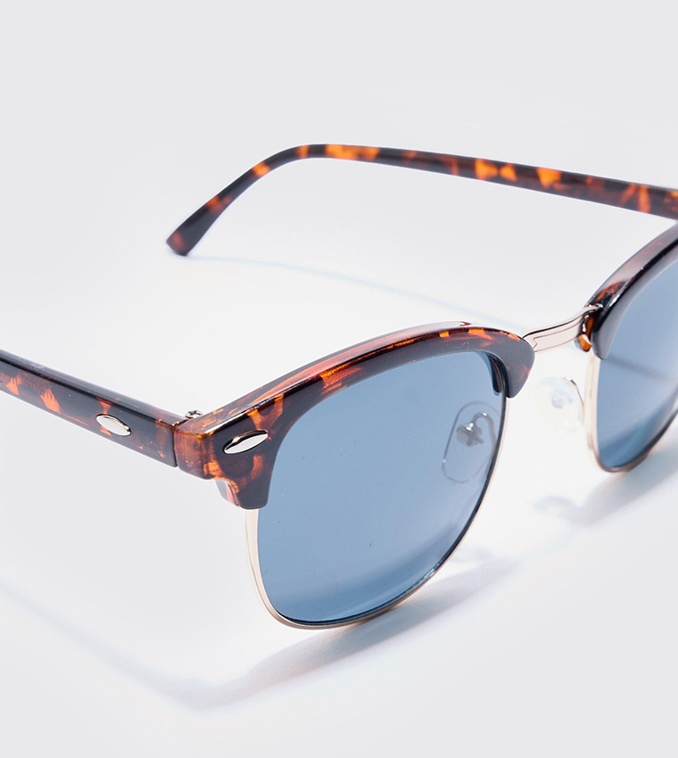 Tortoise Shell Clubmaster Sunglasses