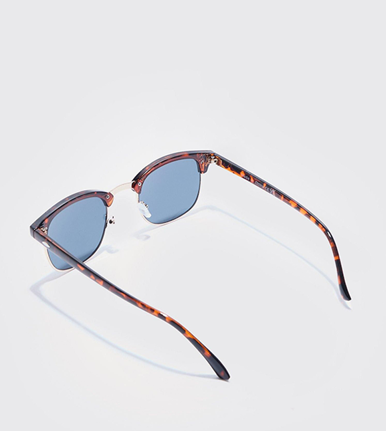 Tortoise Shell Clubmaster Sunglasses