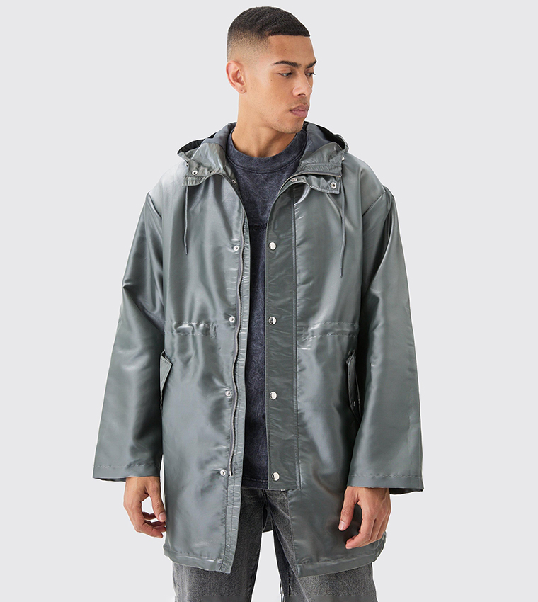 boohooMAN  Casual Jackets - Silver Casual Jackets