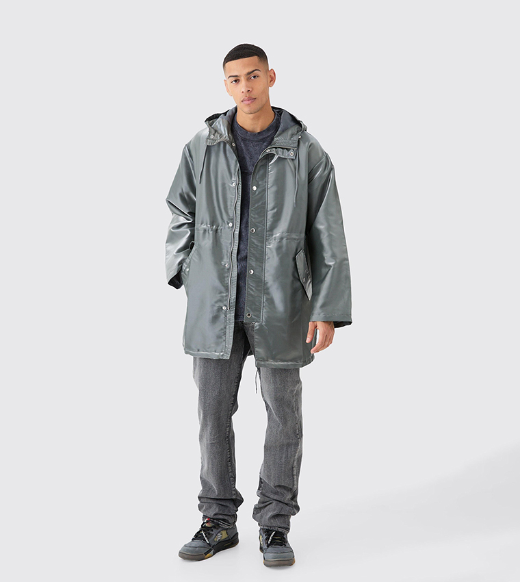 boohooMAN  Casual Jackets - Silver Casual Jackets