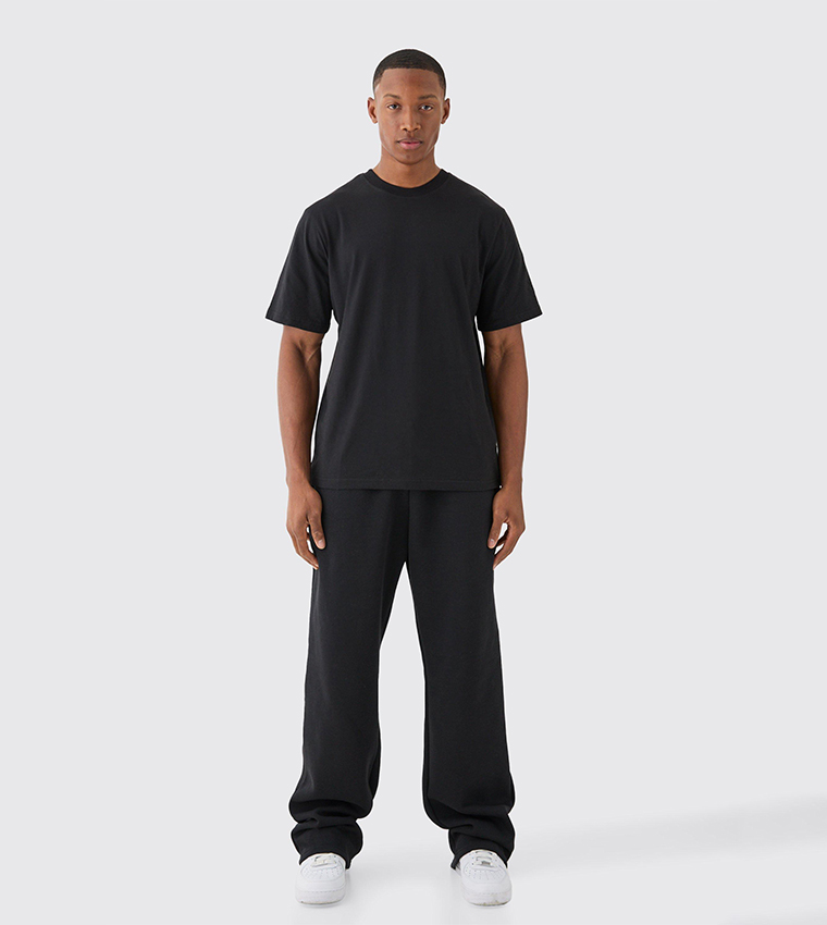 Solid Crew Neck T-Shirt