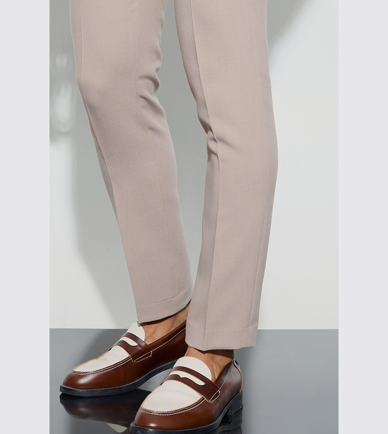 Jersey Skinny Fit Formal Trousers