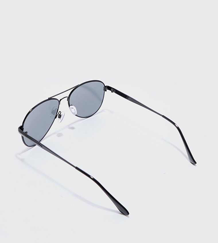 Metal Rim Aviator Sunglasses