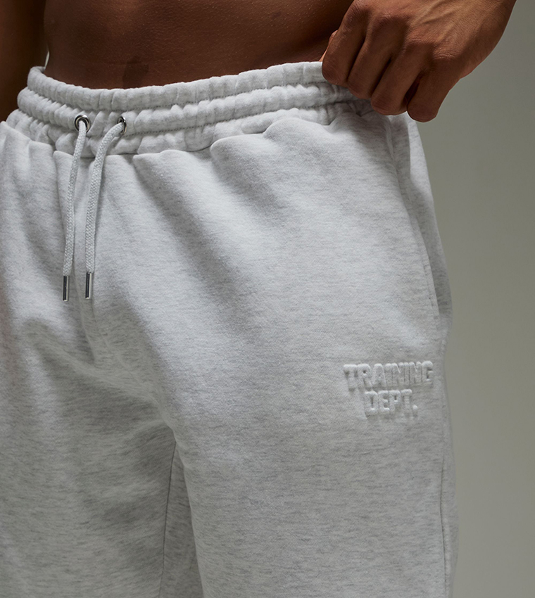 Training Dept Oversized 7Inch Embossed Shorts