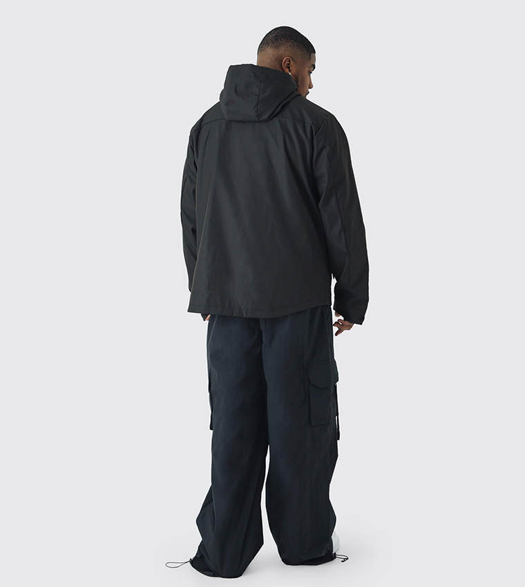 Plus & Tall Lightweight Hooded Regular Fit Jacket