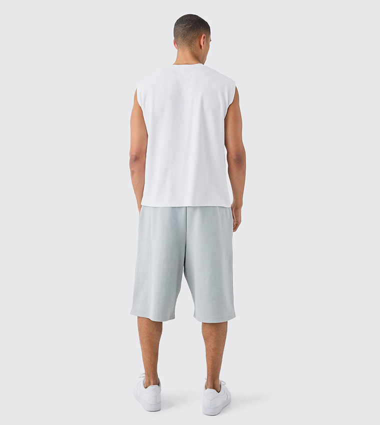 Boxy Fit Interlock Tank Top