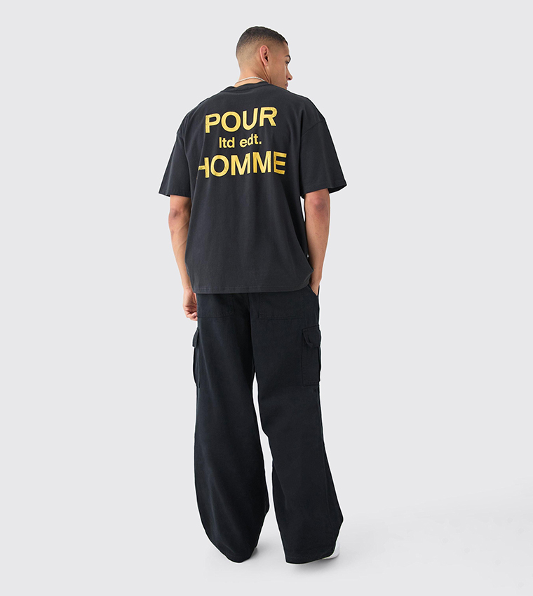 Mid Rise Baggy Fit Cargo Trousers