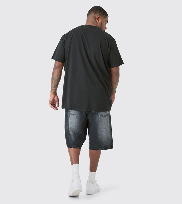 Plus & Tall Licensed Pokémon Gengar Printed T-Shirt