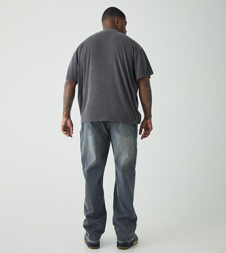 Plus & Tall Rigid Straight Fit Jeans