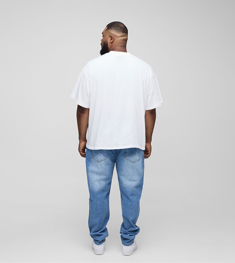 Plus & Tall Rigid Slim Fit Jeans