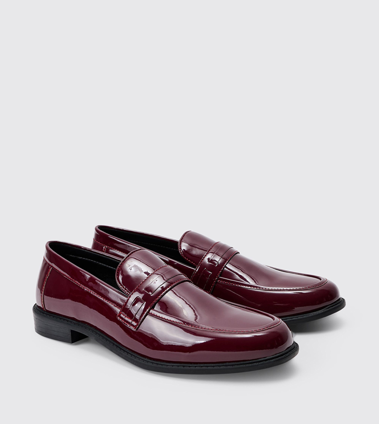 Patent PU Loafers