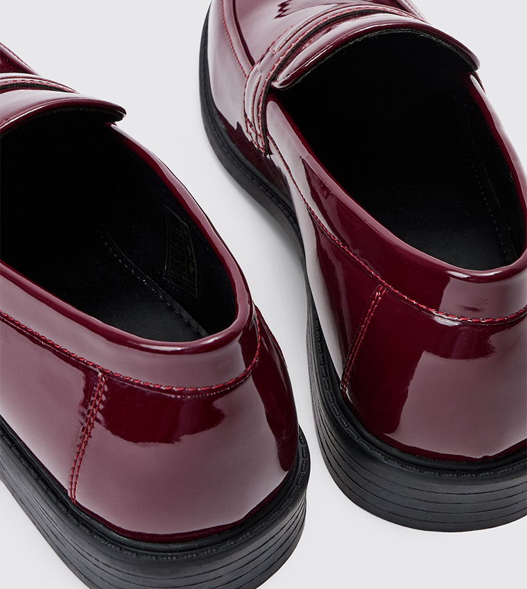 Patent PU Loafers