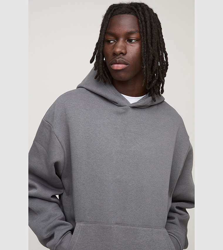 330Gsm Solid Oversized Over The Head Hoodie