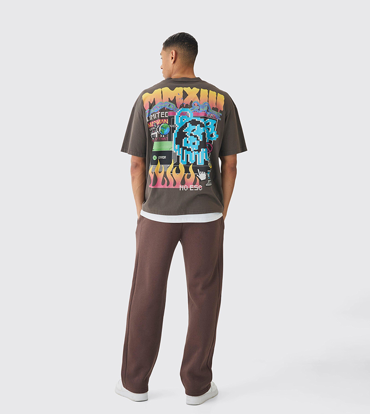 Relaxed Fit Gusset Sweatpants