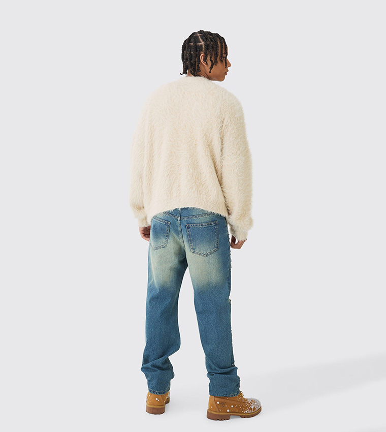 Super Fluffy Knitted Oversized Cardigan