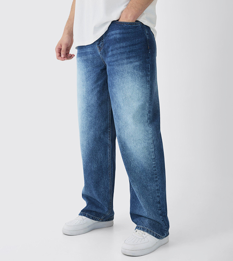 Tall Washed Relaxed Fit Jeans