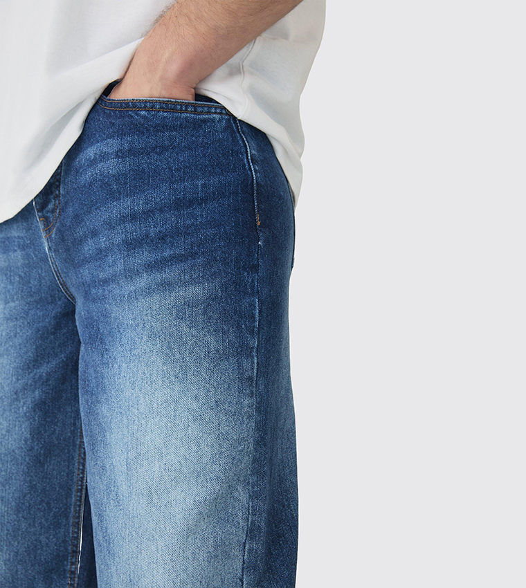 Tall Washed Relaxed Fit Jeans