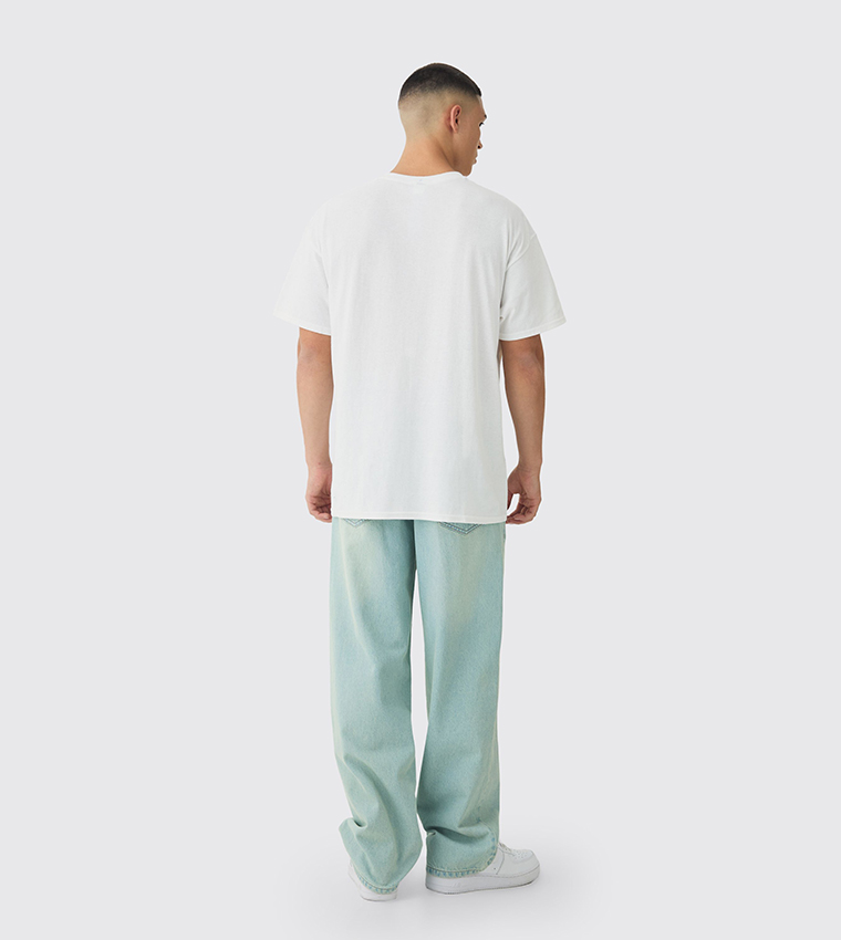 The Simpsons Anime License Print Oversized T-Shirt