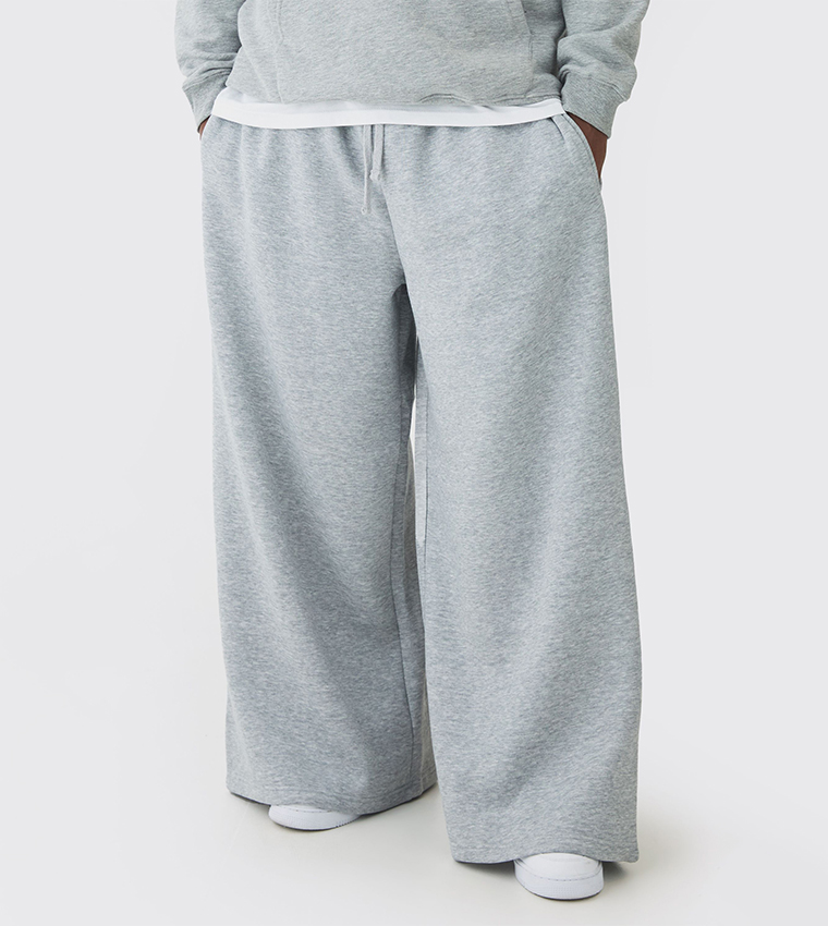 Plus & Tall Basic Extreme Wide Leg Sweatpants