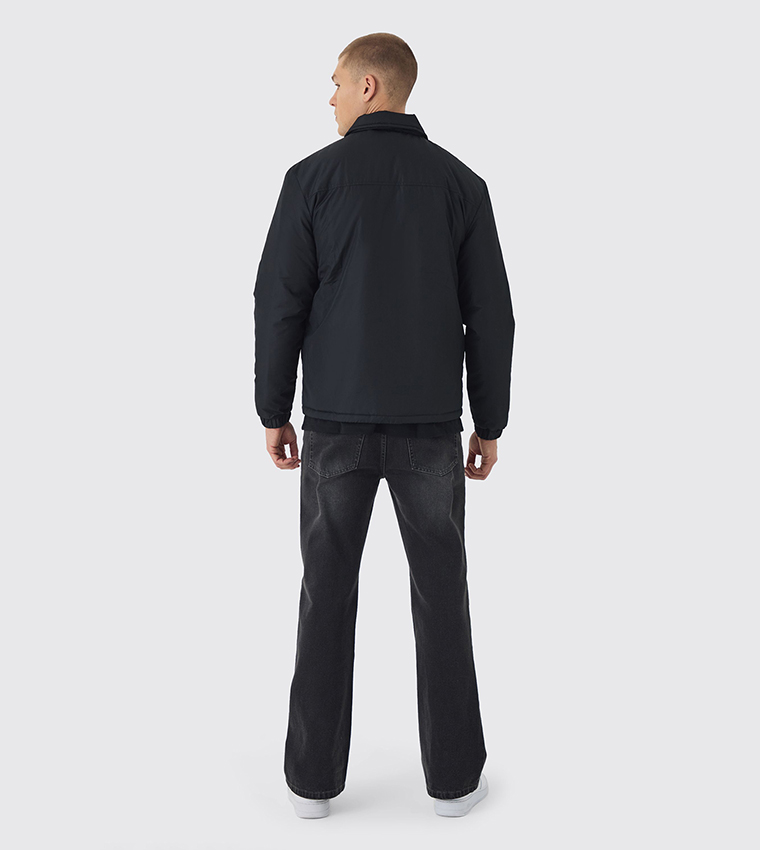 جاكيت مبطن كم طويل 