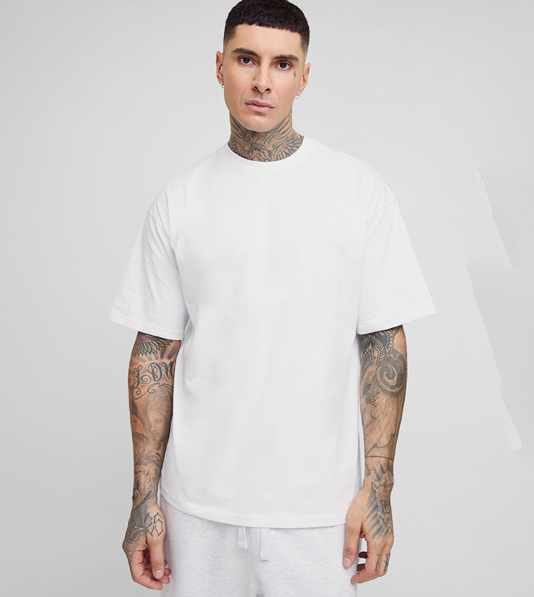 Tall Solid Oversized T-Shirt