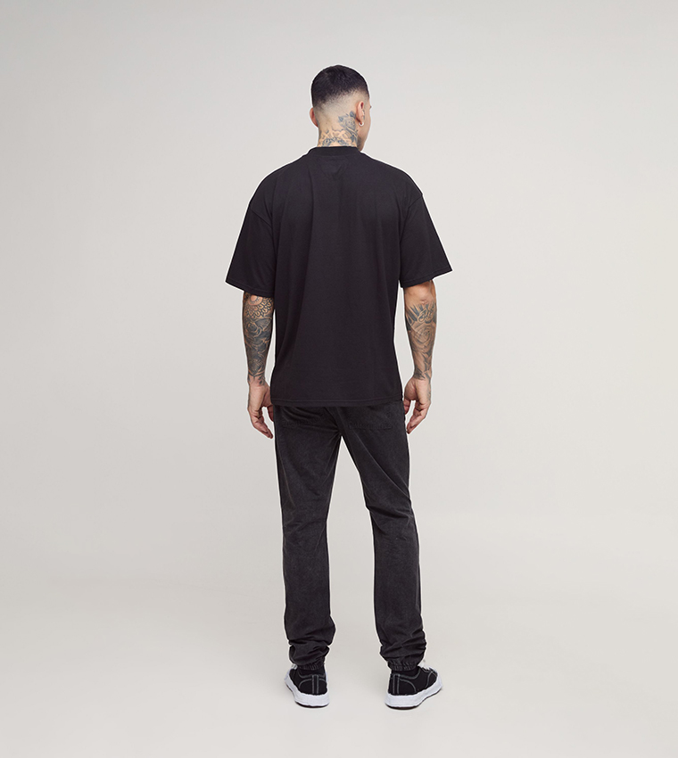 Plus & Tall Solid Oversized T-Shirt