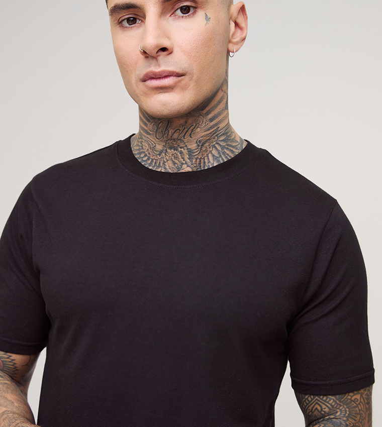 Plus & Tall Solid Slim Fit T-Shirt