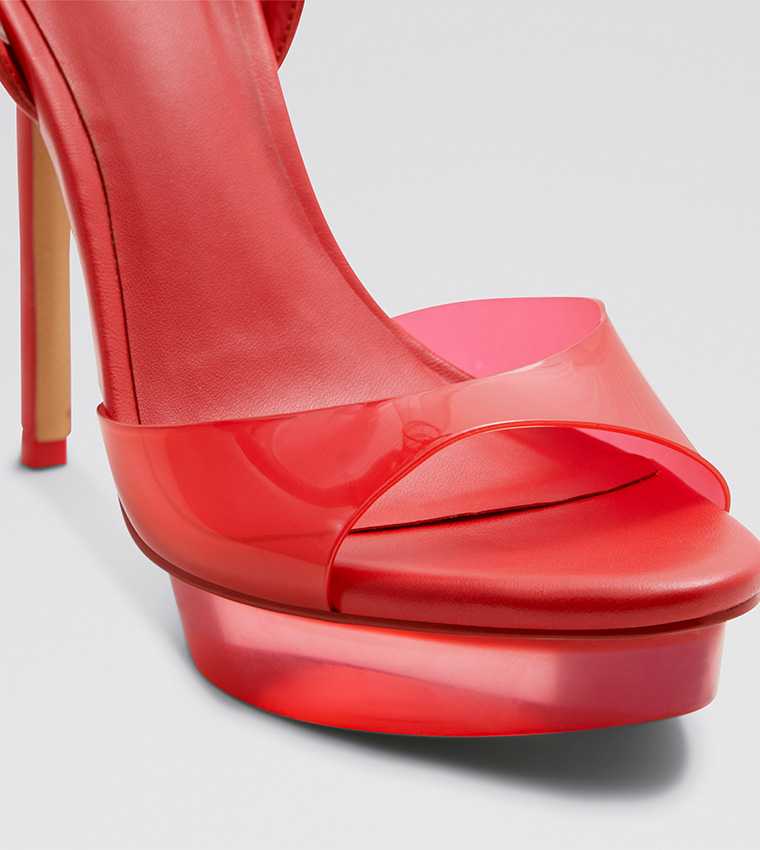 Bossis Stiletto Heeled Sandals-Pillow Walk Collections 