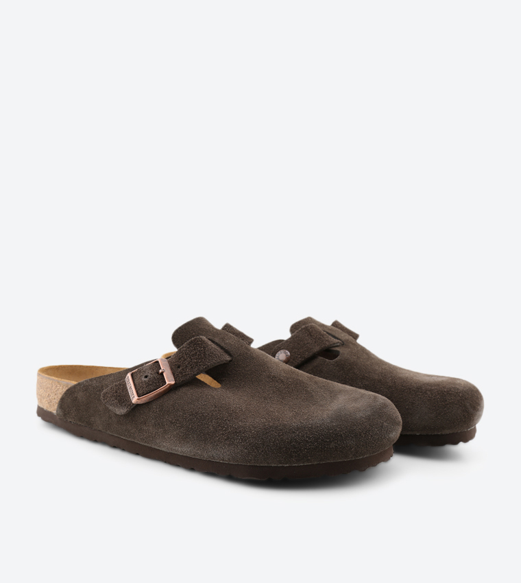Boston Sandal - Brown - BOSTON-SUEDE-MOCCA