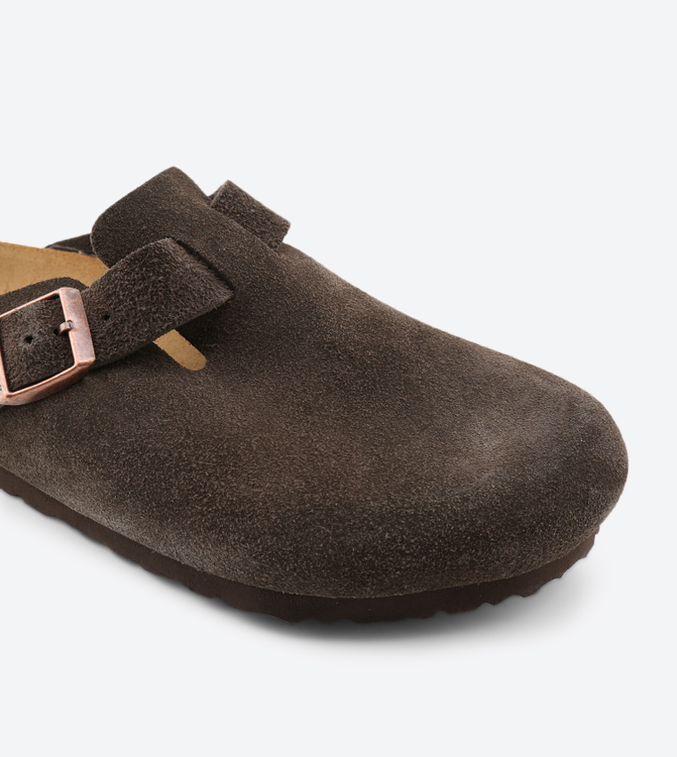Boston Sandal - Brown - BOSTON-SUEDE-MOCCA