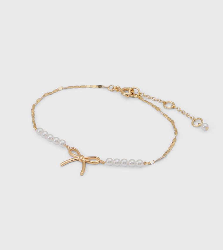 BOUCLERETTE Bow Charm Bracelet