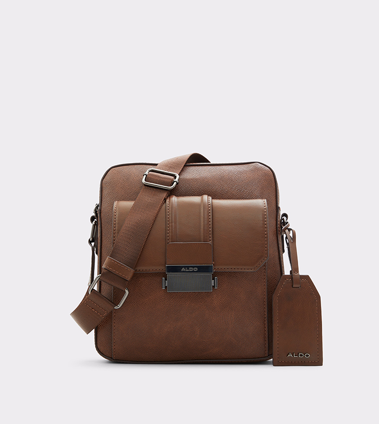 Buy Aldo BOXDENE Leather Messenger Bag In Brown 6thStreet Kuwait
