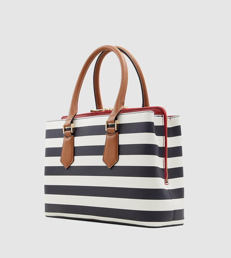 Aldo striped handbag hot sale