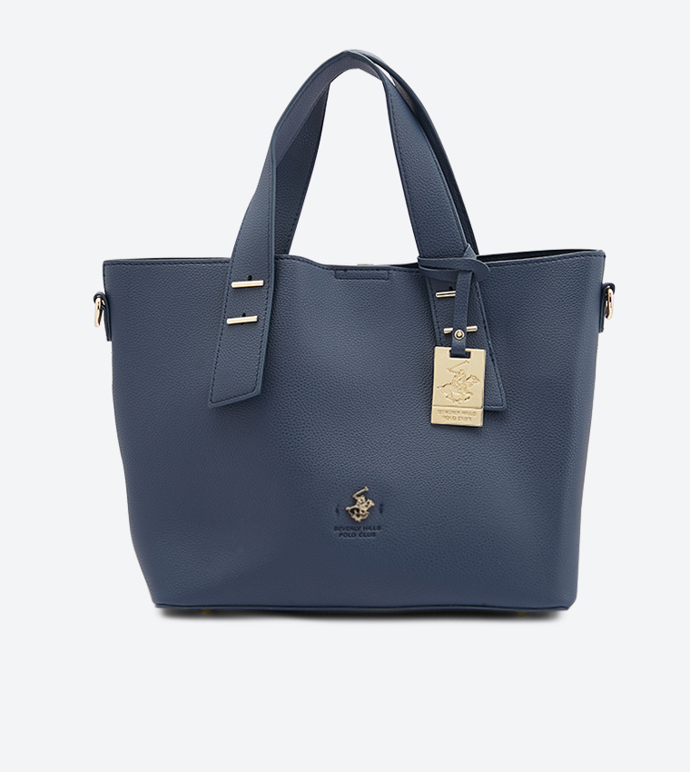 Buy Beverly Hills Polo Club Double Grab Handle Tote Bag With Zip