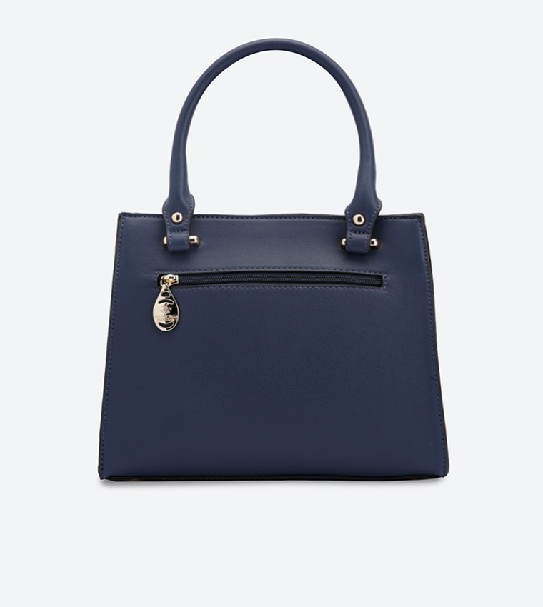 Logo Detail Satchel Bag