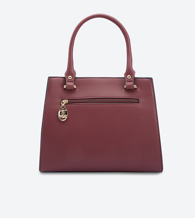 Beverly Hills Polo Club  Tote Bags - Maroon Totes