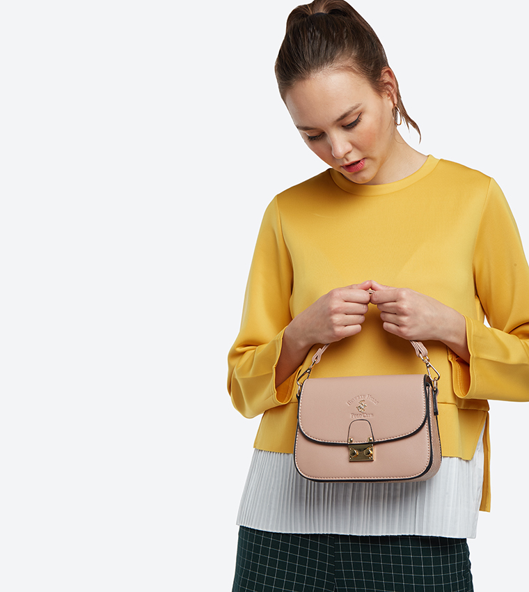Beverly Hills Polo Club  Crossbody Bags - Light Pink Cross Body Bag