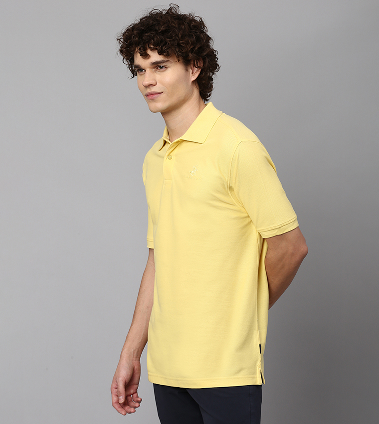 Logo Embroidered Polo T-Shirt