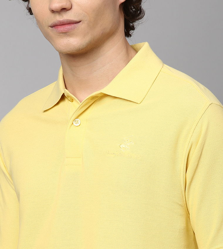Logo Embroidered Polo T-Shirt