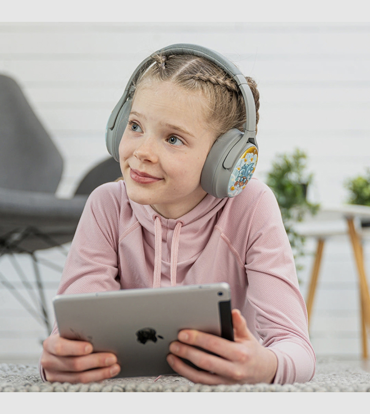 Cosmos Plus Active Noise Cancellation Bluetooth Headphones Gray Matter