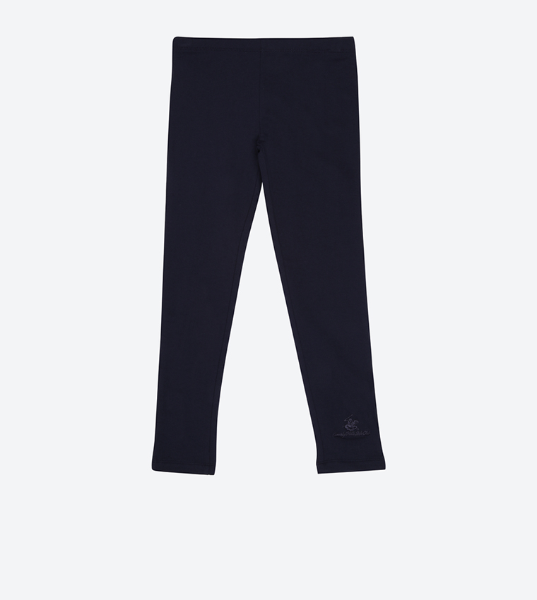 Buy Beverly Hills Polo Club Elastic Waist Track Pants Navy BP G6125 In Navy