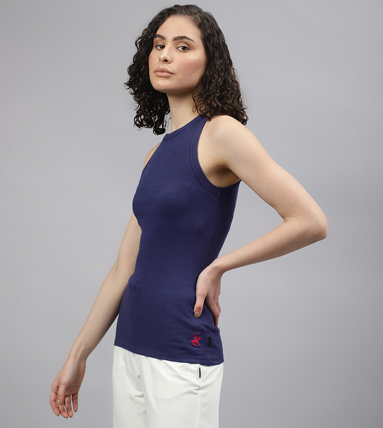 Solid Sleeveless Tank Top