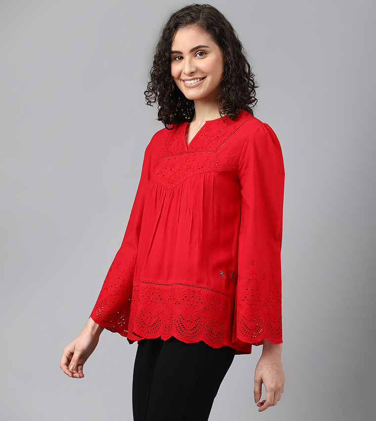 Feel The Vibe Long Sleeves Top