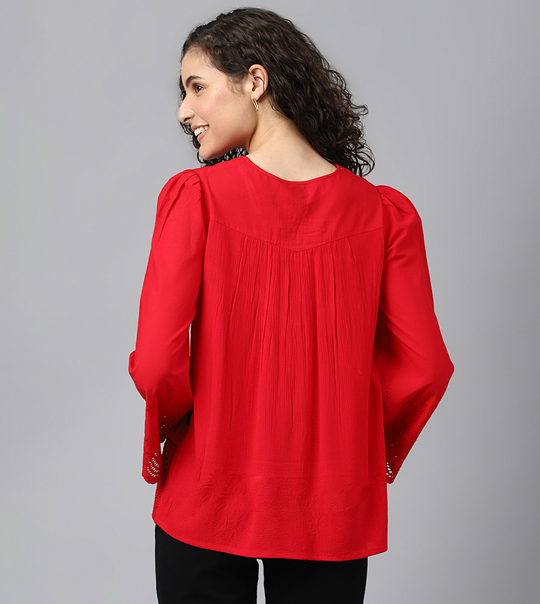 Feel The Vibe Long Sleeves Top