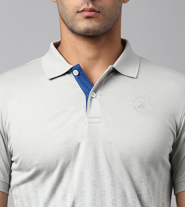 Fade To BHPC Printed Polo T-Shirt