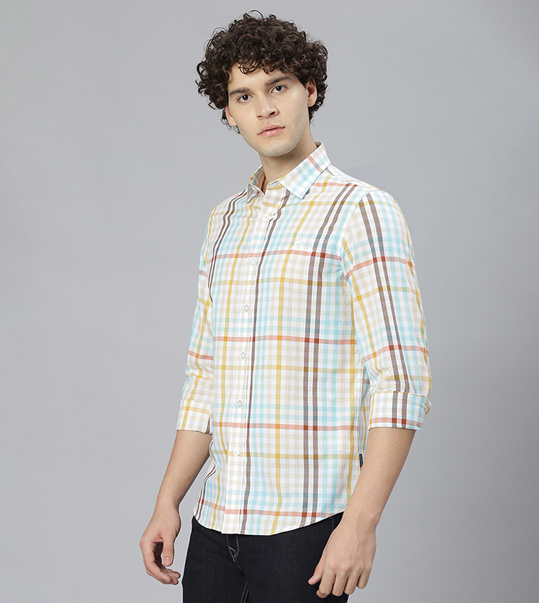 Plaid Long Sleeves Shirt