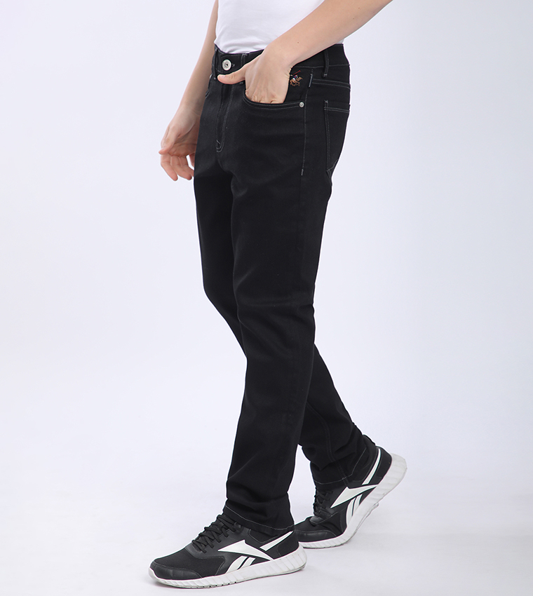 Washed Slim Fit Jeans