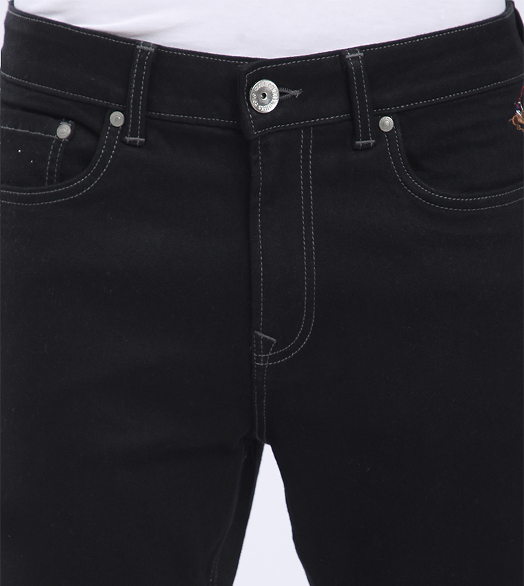 Washed Slim Fit Jeans